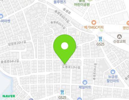 서울특별시 강북구 도봉로13나길 21-12 (미아동) 지도