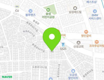 서울특별시 강북구 솔샘로64나길 10-7 (미아동) 지도