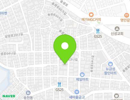 서울특별시 강북구 솔샘로64다길 36-7 (미아동) 지도