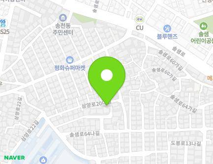 서울특별시 강북구 삼양로20나길 40-27 (미아동) 지도