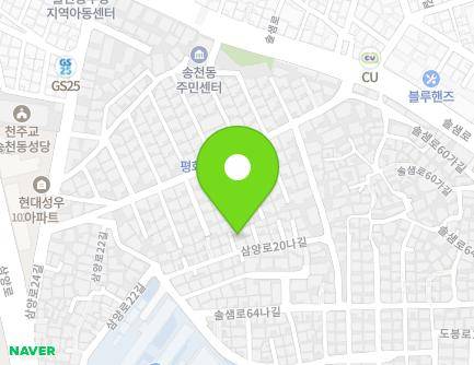 서울특별시 강북구 삼양로20나길 46-31 (미아동) 지도