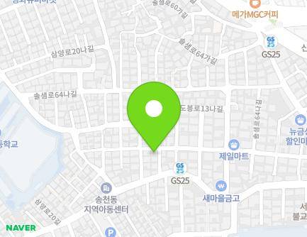 서울특별시 강북구 도봉로13길 82-7 (미아동) 지도