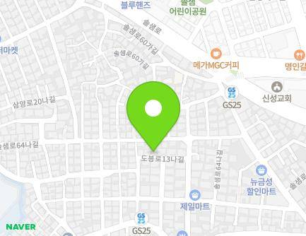 서울특별시 강북구 도봉로13나길 21-10 (미아동) 지도