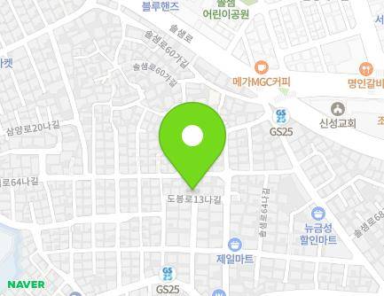 서울특별시 강북구 도봉로13나길 21-8 (미아동) 지도