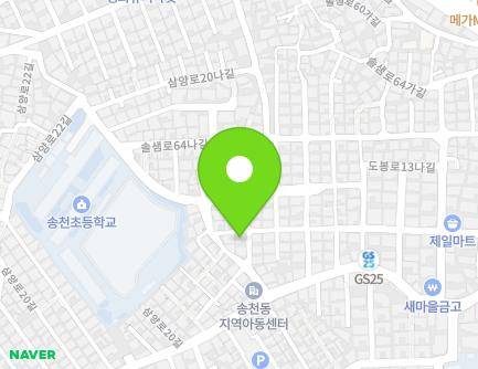 서울특별시 강북구 삼양로20나길 6-5 (미아동) 지도