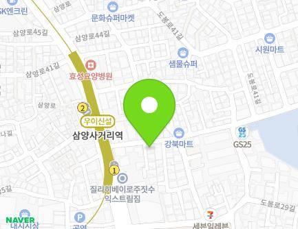 서울특별시 강북구 삼양로38길 12 (미아동) 지도