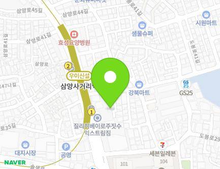 서울특별시 강북구 삼양로38길 8-8 (미아동) 지도