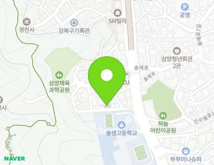 서울특별시 강북구 인수봉로 53-11 (미아동) 지도