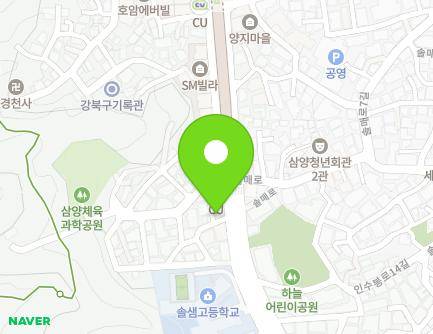 서울특별시 강북구 인수봉로 55 (미아동) 지도