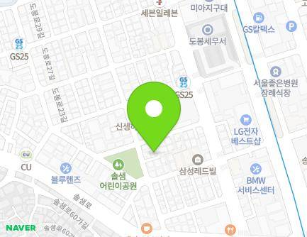 서울특별시 강북구 도봉로21길 13-4 (미아동) 지도