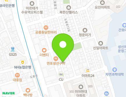 서울특별시 강북구 도봉로68길 11-12 (미아동) 지도