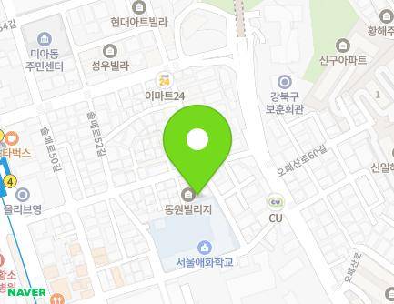 서울특별시 강북구 솔매로54길 28-4 (미아동) 지도