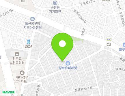 서울특별시 강북구 솔샘로60길 28-3 (미아동) 지도