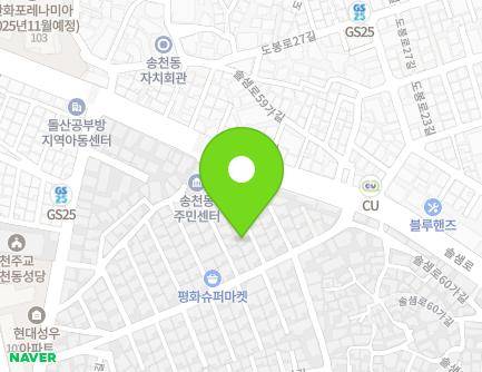 서울특별시 강북구 솔샘로60길 18-5 (미아동) 지도