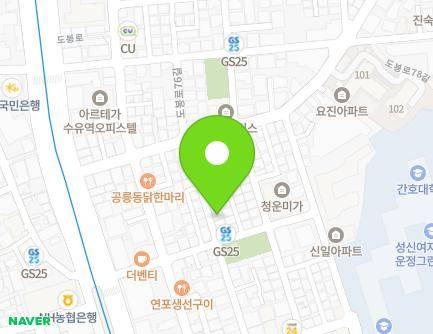 서울특별시 강북구 도봉로72길 19-6 (미아동) 지도