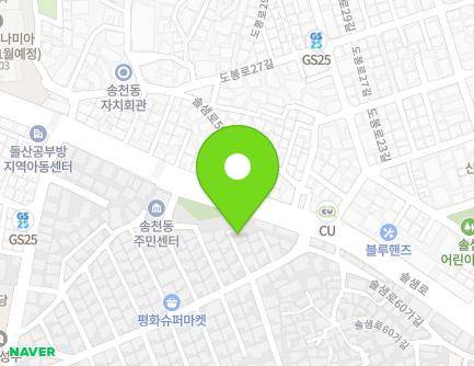 서울특별시 강북구 솔샘로60길 14-6 (미아동) 지도