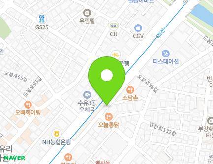 서울특별시 강북구 도봉로 384-1 (번동, 구두수선대-14) 지도