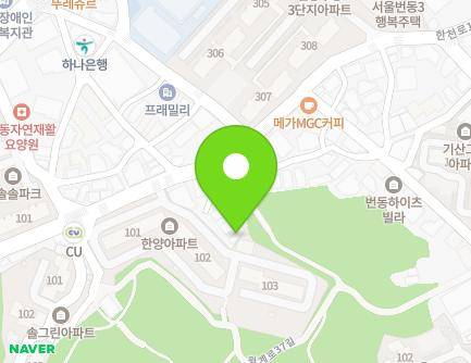 서울특별시 강북구 한천로109길 57-12 (번동, 구립골말경로당) 지도