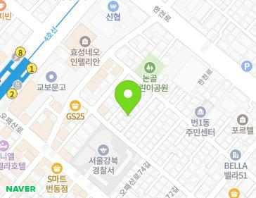 서울특별시 강북구 덕릉로41길 87-10 (번동, 노블레스) 지도