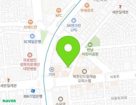 서울특별시 강북구 덕릉로 93-5 (번동, 수유역투웨니퍼스트) 지도