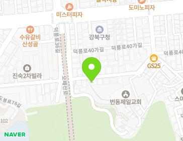서울특별시 강북구 덕릉로40다길 27 (번동, 신일주택) 지도
