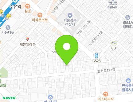 서울특별시 강북구 오패산로67길 18-4 (번동, 와이빌리지) 지도