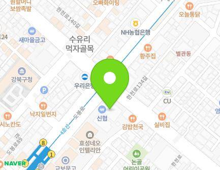 서울특별시 강북구 도봉로 358 (번동, 코스타타워) 지도