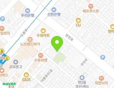 서울특별시 강북구 한천로131길 9-5 (번동, 한성빌) 지도
