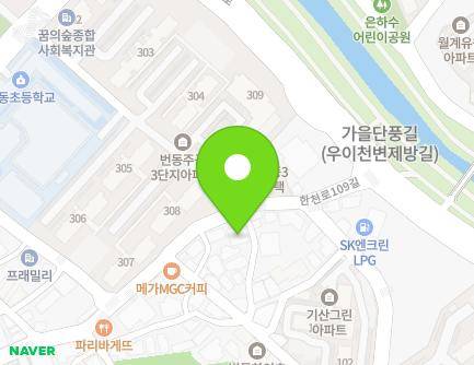 서울특별시 강북구 한천로109길 21-4 (번동) 지도