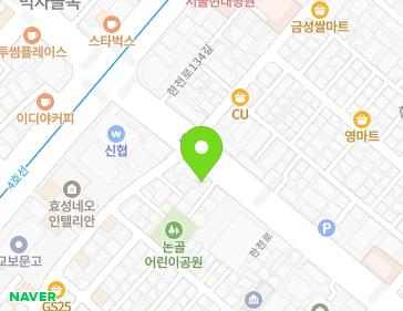 서울특별시 강북구 한천로 1017 (번동) 지도