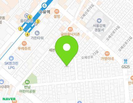 서울특별시 강북구 오패산로67길 32-11 (번동) 지도