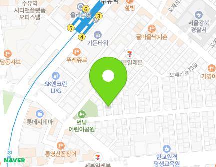 서울특별시 강북구 오패산로77길 35-9 (번동) 지도