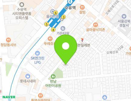 서울특별시 강북구 오패산로77길 35-3 (번동) 지도