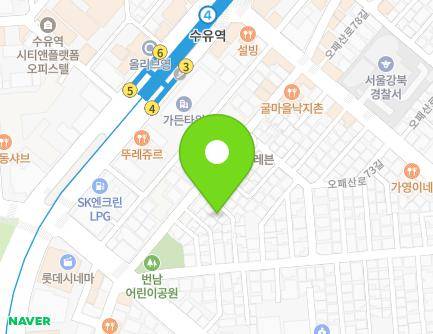 서울특별시 강북구 오패산로77길 29-6 (번동) 지도