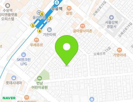 서울특별시 강북구 오패산로77길 29-9 (번동) 지도