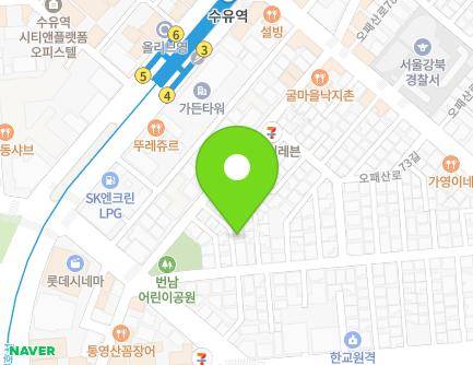 서울특별시 강북구 오패산로77길 33-9 (번동) 지도