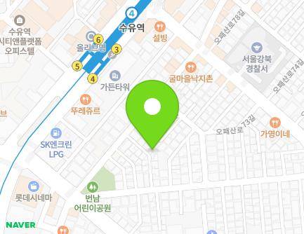 서울특별시 강북구 오패산로77길 29-7 (번동) 지도