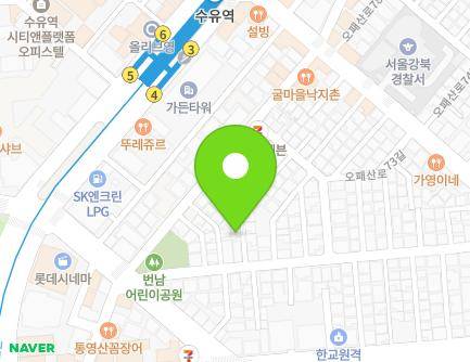 서울특별시 강북구 오패산로77길 29-14 (번동) 지도