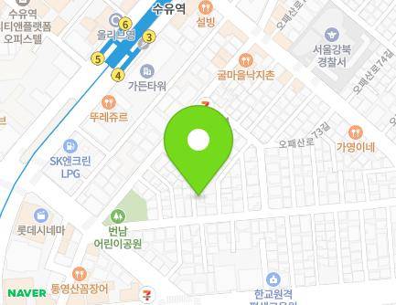 서울특별시 강북구 오패산로77길 29-13 (번동) 지도