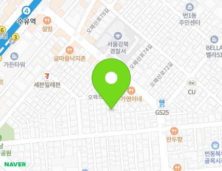 서울특별시 강북구 오패산로67길 18-10 (번동) 지도