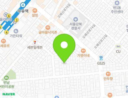 서울특별시 강북구 오패산로67길 22-10 (번동) 지도