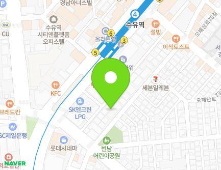 서울특별시 강북구 오패산로77길 36 (번동) 지도