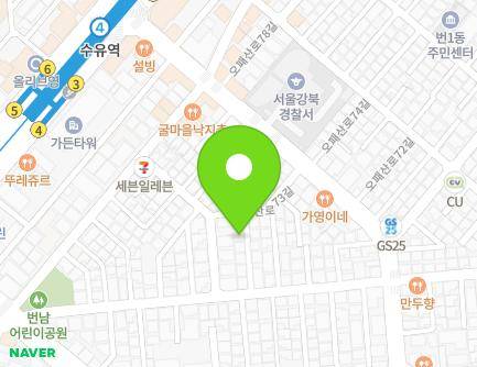 서울특별시 강북구 오패산로67길 22-9 (번동) 지도