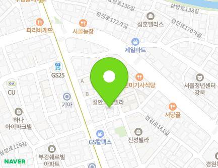 서울특별시 강북구 삼양로130길 5-4 (수유동) 지도