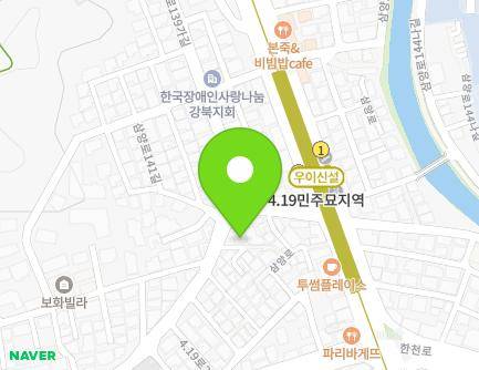 서울특별시 강북구 삼양로139길 19-3 (수유동) 지도