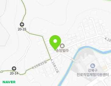 서울특별시 강북구 4.19로12길 50-1 (수유동) 서울특별시 강북구 4.19로12길 50-1 (수유동) 지도