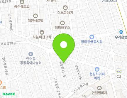 서울특별시 강북구 삼양로117길 49-3 (수유동) 지도