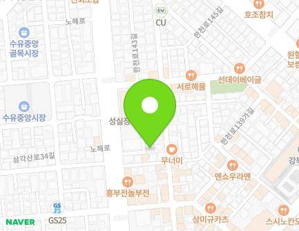 서울특별시 강북구 한천로143길 39-17 (수유동) 지도