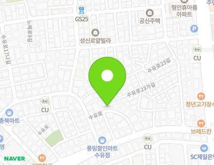 서울특별시 강북구 수유로 69-14 (수유동) 지도