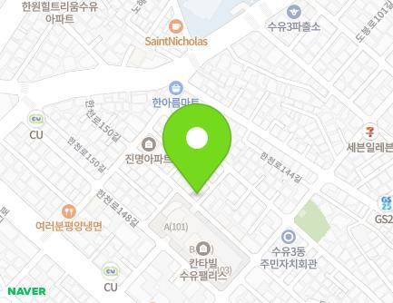 서울특별시 강북구 한천로144길 23-18 (수유동) 지도